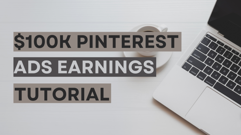 How I Made 100K with Pinterest Ads